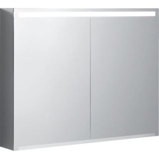Geberit Option Spiegelschrank 90 cm 500583001 900x700x150mm, mit Beleuchtung, Touch-Sensor, 2 T&uuml;ren