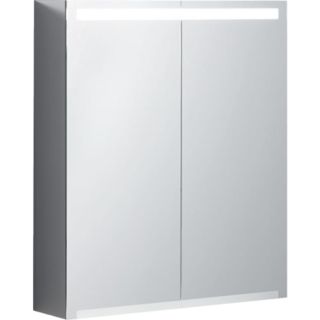 Geberit Option Spiegelschrank 500582001 600x700x150mm, mit Beleuchtung, Touch-Sensor, 2 T&uuml;ren