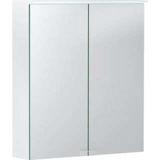 Geberit Option Basic Spiegelschrank 500273001 600x675x140mm, mit Beleuchtung, zwei T&uuml;ren