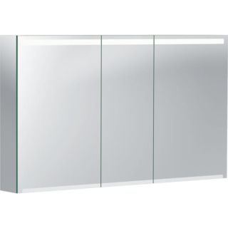 Geberit Option Spiegelschrank 120 cm 500207001 120x70x15 mm, mit Beleuchtung, Touch-Sensor, drei T&uuml;ren