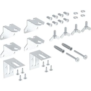 Geberit Set Befestigungswinkel 246178001 f&uuml;r Waschtisch-Platte (4 St.)