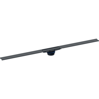 Geberit CleanLine30 shower floor channel 30&ndash;160 cm 154504TE1 can be cut to length, black