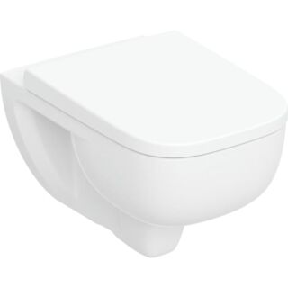 Geberit Renova Plan Wand-Tiefsp&uuml;l-WC-Set 503152008 TurboFlush, mit WC-Sitz, KeraTect/wei&szlig;