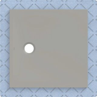 Geberit CleanFloor30 Duschfl&auml;che 551002291 bodeneben, mit Dichtvlies, 80 x 80 cm, grau / matt