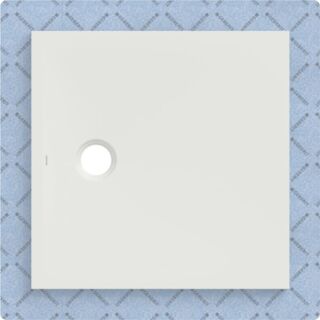 Geberit CleanFloor30 Duschfl&auml;che 551002001 bodeneben, mit Dichtvlies, 80 x 80 cm, wei&szlig; / matt
