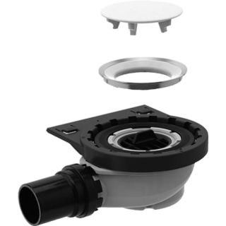 Geberit Setaplano drain de receveur de douche 154017001 pour zone de douche, avec support siphon, 50 mm