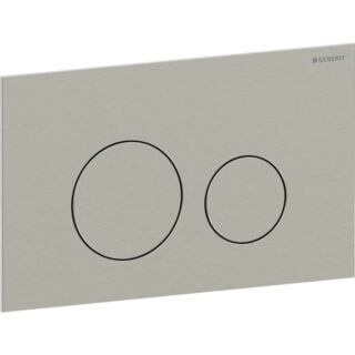 Plaque d'actionnement Geberit Sigma40 115628ID1 ronde, double encastrable