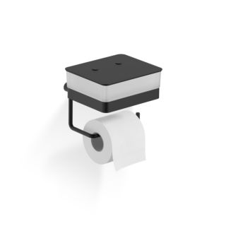 Giese porte-papier toilette duo 31770-14 noir mat