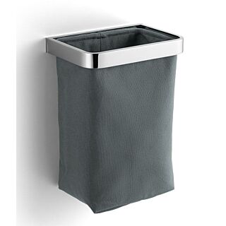 Giese G&auml;stehandtuchkorb 40510-02 chrom, Stoffeinsatz anthrazit