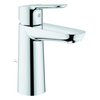 Grohe BauEdge M-Size Waschtischarmatur 23759000 chrom, mit Ablaufgarnitur