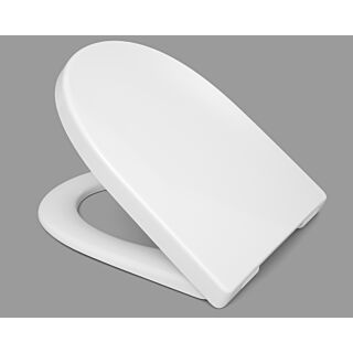 Haro WC-Sitz Madeira 522084 weiss, Edelstahl Scharniere, Softclose