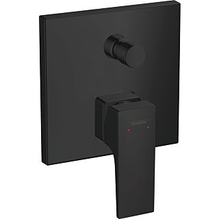 hansgrohe Metropol Fertigmontageset 32545670 Unterputz-Wannenarmatur, mattschwarz