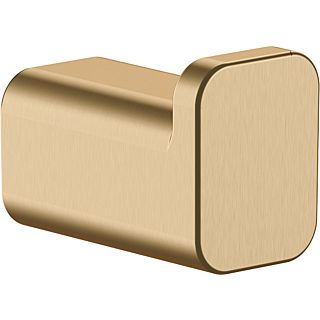hansgrohe AddStoris Einzelhaken 41742140 Wandmontage, Metall, brushed bronze