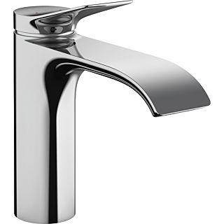 hansgrohe Vivenis 110 Waschtischarmatur 75020000  mit Zugstangen-Ablaufgarnitur, EcoSmart, chrom