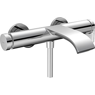 hansgrohe Vivenis Einhebel-Wannenarmatur 75420000 Aufputz, Ausladung 216mm, chrom