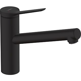 hansgrohe Zesis M33 150 Kitchen Mixer 74802670 74802000 1-spray, swivel spout, matte black
