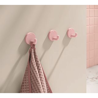 Barbie&trade; x HEWI Einzelhaken Set B477.004 3er, einfarbig rosa