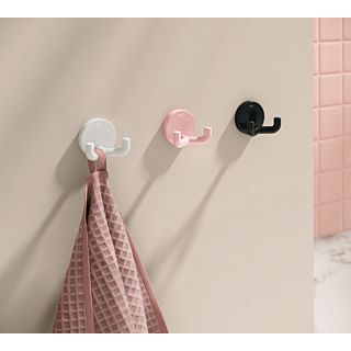 Barbie&trade; x HEWI Doppelhaken Set ICONIC B477.007 3er, jew. 1 St&uuml;ck in rosa, wei&szlig;, schwarz