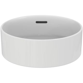 Ideal Standard Strada II Aufsatzwaschtisch T292901 wei&szlig;, rund, 38cm, mit &Uuml;berlauf, ohne Hahnloch