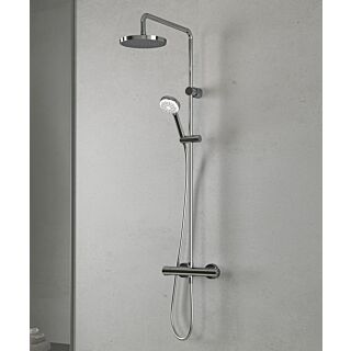 Kludi Logo Thermostat-Dual-Shower-System 6809405-00  Duschsystem, chrom