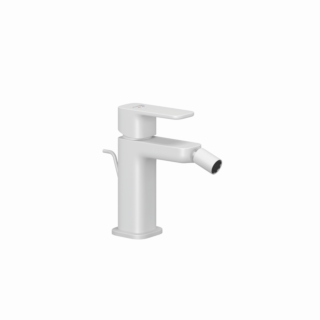 Kludi Renon bidet mixer 422165375 with drain fitting matt white