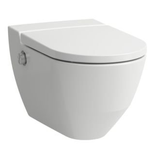 Laufen Cleanet navia Dusch-Tiefspül-WC H8206014000001 spülrandlos, 37x58cm, weiß LCC