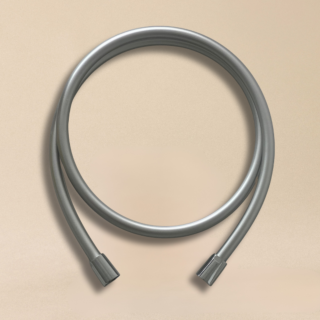 AquaCraft 100 shower hose 51050175-00 175 cm, 1/2&quot; with swivel cone, chrome