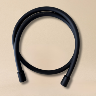 AquaCraft 100 shower hose 51050175-01 175 cm, 1/2&quot; with swivel cone, matt black