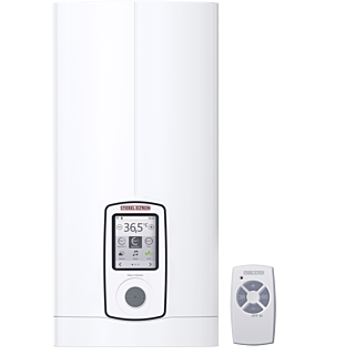 Stiebel Eltron DHE Connect 18/21/24 Komfort-Durchlauferhitzer 234467  vollelektronisch, mit Fernbedienung, wei&szlig;, 400 V