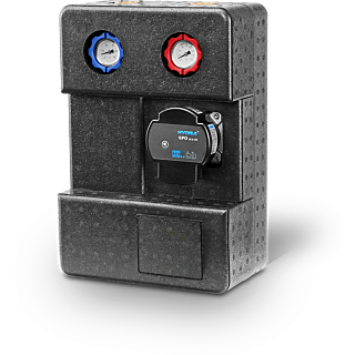 Groupe de pompage Riberger GPO S DN25 avec mélangeur, y compris Grundfos UPM3S Auto 25-60