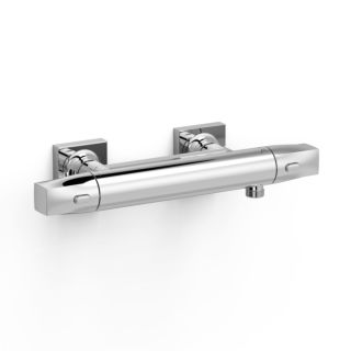 Robinetterie de douche thermostatique Tres Over Wall 19016405 pour montage en surface, chromé