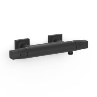 Tres Over Wall shower fittings 19016405NM surface-mounted, matt black