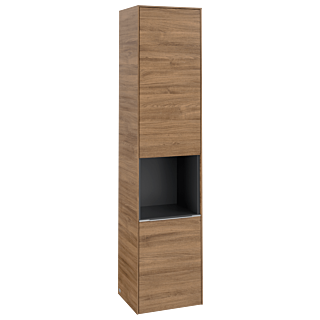 Villeroy and Boch Subway 3.0 cabinet C58900RH 40x171x36.2cm, hinge right / handle aluminum glossy, kansas oak