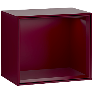 Villeroy und Boch Finion Regalmodul F580HBHB 41,8x35,6x27cm, Regal Peony Matt, Peony Matt