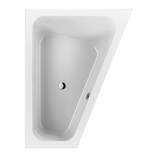 Villeroy & Boch Loop & Friends Square Badewanne BA175LFS9REV01 eckig,  175 x 135 cm, rechts, weiss