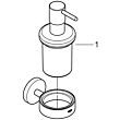 GROHE Essentials Zeepdispenser - 160ml - met houder - wandmontage