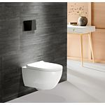 Geberit Acanto toilet with toilet seat 502774008 4.5 l, rimless, TurboFlush, white KeraTect
