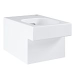 Grohe Cube Céramique de salle de bain mural, WC match3 3924500H alpin PureGuard blanc, sans rebord, sortie horizontale