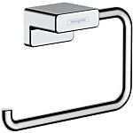 hansgrohe AddStoris toilet roll holder 41771000 without cover, wall mounting, metal, chrome