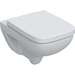 Geberit Renova Plan Set  Wand-Tiefspül-WC-Set 501758001 36x54cm, mit WC-Sitz, weiß