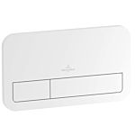 Villeroy & Boch ViConnect E200 92249068 flush plate, white, made of plastic