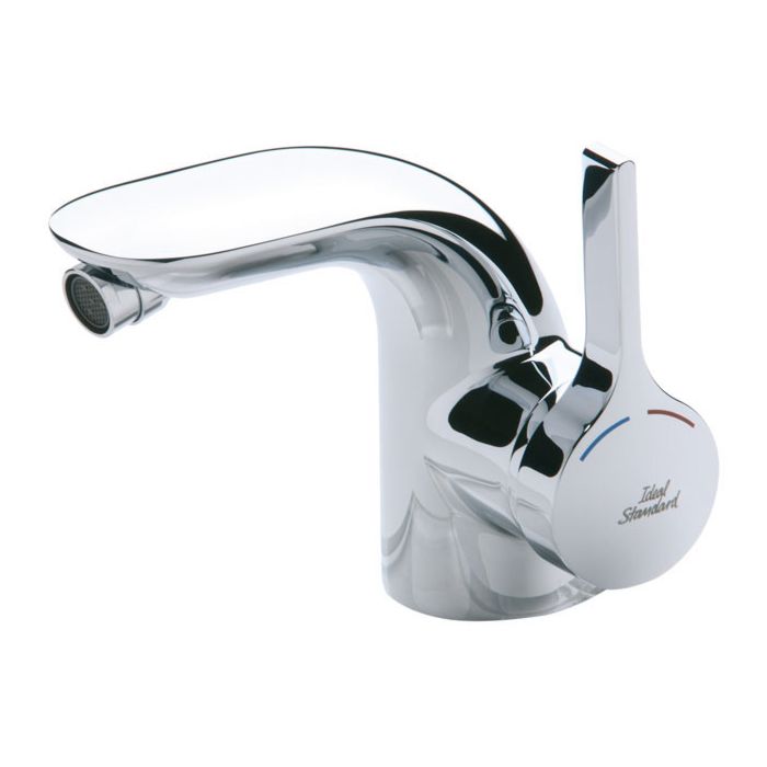 Ideal Standard Bidet Armatur Melange A4268aa Verchromt Mit Ablaufgarnitur