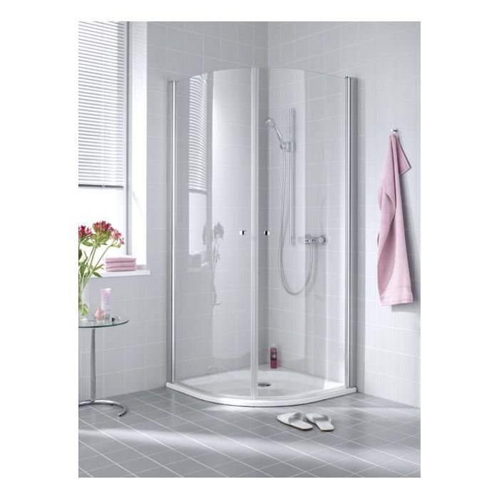 Kermi Viertelkreis Duschkabine Atea Atv5509018vak 90 X 185 Cm