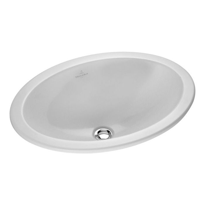 In de meeste gevallen verrassing chatten Villeroy & Boch Built-in washbasin Loop & Friends 615520R1 570 x 410 mm  White Alpin CeramicPlus Oval