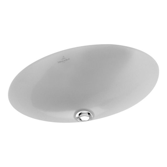 Villeroy & Boch Unterbauwaschtisch Loop & Friends 48,5 x 32,5 cm, weiss Ceramicplus, ohne Überlauf