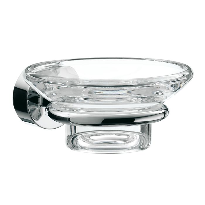 Emco Liaison Porte-papier Toilette Avec Abattant Chromé | Leroy Merlin