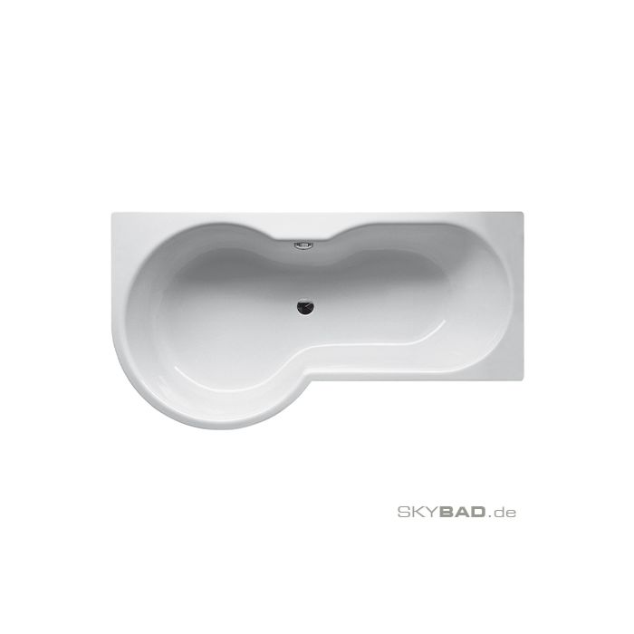 Bette Cora Ronda Comfort Bathtub 8530000celh Corner Installation 170 X 90 Cm White Shower Area On The Left