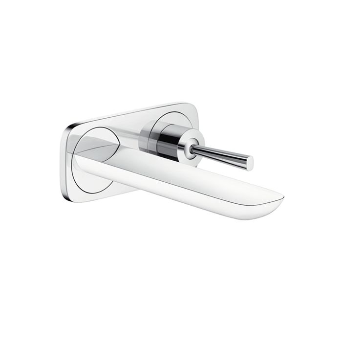 Hansgrohe Puravida 15084000 Single Lever Basin Mixer For Concealed Installation With Spout 165 Mm Wall Mounted Chrome