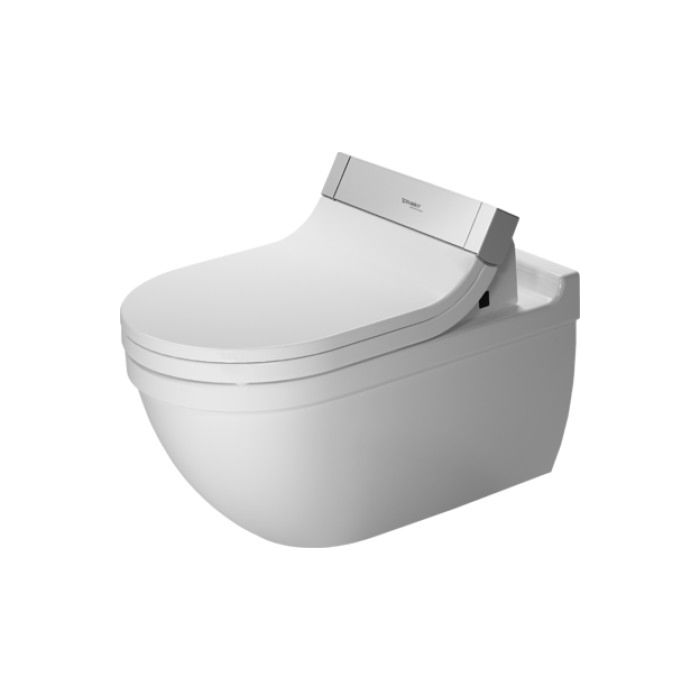 Duravit Starck 3 Wall Washdown Wc 2226590000 White For Sensowash - Duravit Starck 3 Wall Mounted Toilet