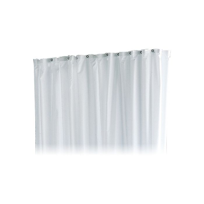 Keuco Plan Shower Curtain Plan Uni 14944000110 White 8 Eyelets